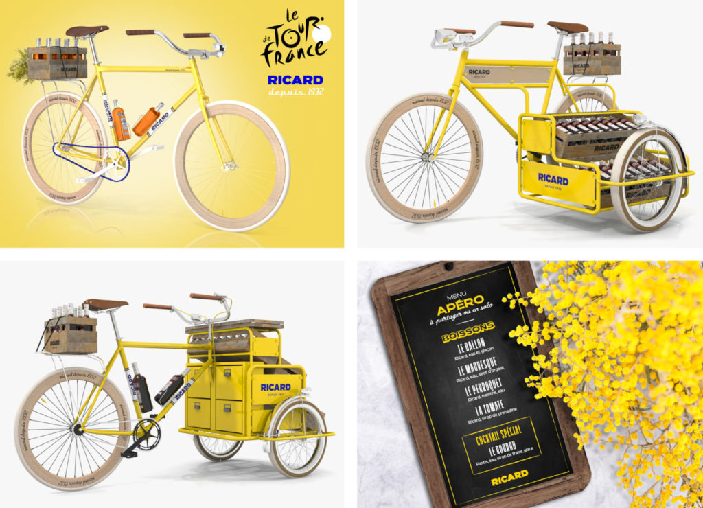 voiture miniature publicitaire ricard